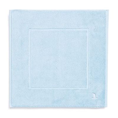 möve Superwuschel bath mat 60 x 60 cm made of 100 % cotton, aquamarine