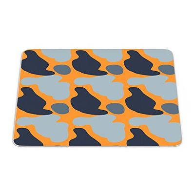 Questo Casa, Tapis de Souris rectangulaire avec Impression numérique - Antidérapant - pour Bureau et Maison - 22 x 18 cm