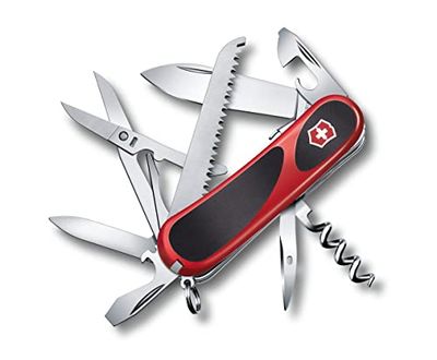 Victorinox, Schweizer Taschenmesser, Evolution S17, Multitool, 15 Funktionen, Klinge, gross, Dosenöffner, Schraubendreher 3 mm, Feststellklinge
