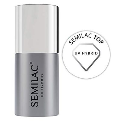 Semilac Paris UV Smalto Semipermanente Top Coat 7ml