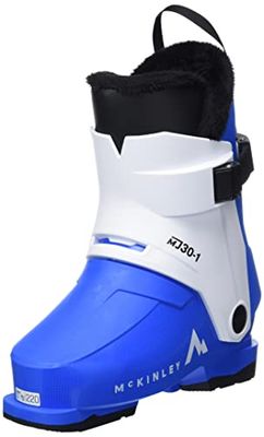 McKINLEY Mj30-1 Chaussures de Ski Jeunesse Unisexe, Blue/White, 17