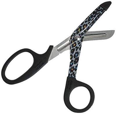 NCD Medical Stylemate Ciseaux Utilitaire Leopard Print Grey 5,5"