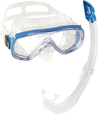 Cressi Onda en Mexico Snorkel Combo (Blauw)