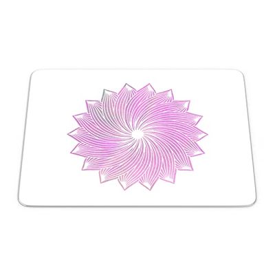 Bonamaison, Tappetino per mouse rettangolare, con stampa digitale, antiscivolo, per ufficio e casa, dimensioni: 22 x 18 cm