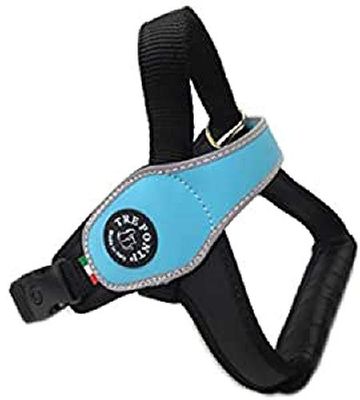 Tre Ponti Harnais pour Grand Chien, Bord Bleu, Taille M