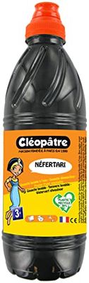 Cleopatre - PGBB1-2 - Tinta guache Nefertari BaBy - frasco de 1 litro - preto