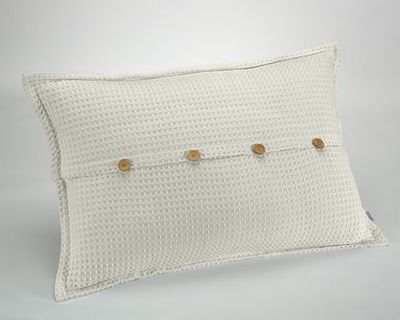 Funda de cojín Banús color crema. 50x75 cm. Tejido jacquard_AlexandreHouse