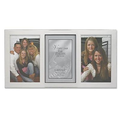 Lawrence Frames 750046T Silver Metal 6.7" x 13.9 Picture Frame