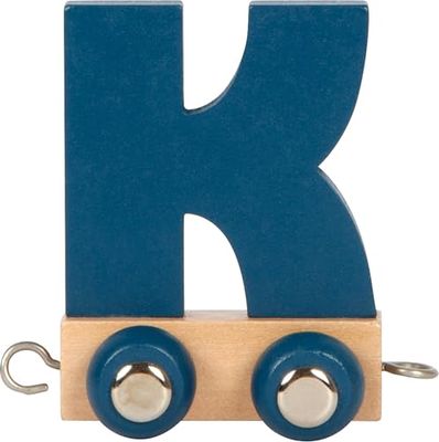 small foot Train Alphabet Polaire Lettre K en Bois, Combiner, décorer, Offrir, 12581