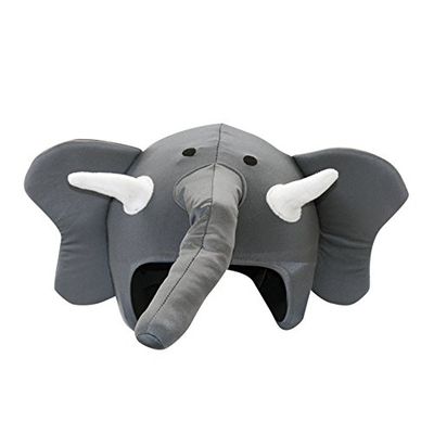 COOLCASC Multisport Couvre-Casque ÉLÉPHANT