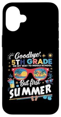 Addio laurea di quinta elementare alla scuola media Hello Summer Custodia per iPhone 16 Plus