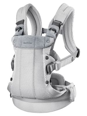 BabyBjörn Bärsele Harmony, 3D-mesh, Silver