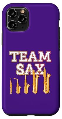 Squadra Sassofono Un Scherzo o Umorismo Divertente Sassofono Custodia per iPhone 11 Pro