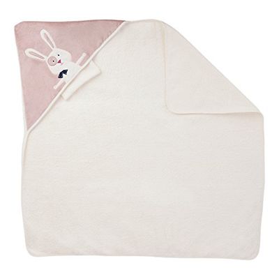 LITTLE BAND Cape de Bain/Gant Lapin Beige