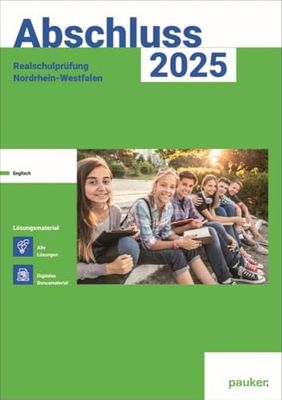 Abschluss 2025 - MSA Realschule NRW - Lösungsband - Englisch: Zur Prüfungsvorbereitung 2025