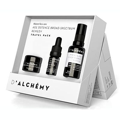 D'ALCHEMY AGE DEFENCE CREMA 15ML + INTENSE REPAIR OIL 1U. + AGUA MICELAR 1U.