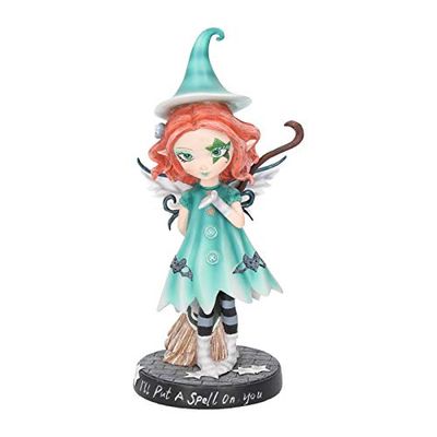 Nemesis Now I 'll Put A Spell On You Figura decorativa (23,5 cm), cor azul