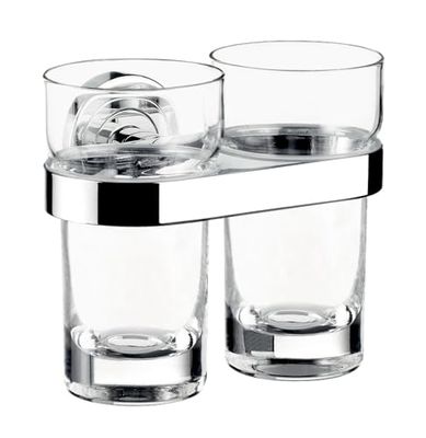Emco Cristal duplo plano polo cristal, 1 peça, cromado/transparente, 072500100