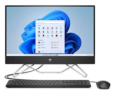 HP 24-cb1002sl All-in-One, Intel Core i3 1215U, 8 Go RAM DDR4, 512 Go SSD NVMe, Graphiques Intel UHD intégrés, Écran FHD IPS, Wi-FI, Audio Intégré de 2 W, Windows 11, Non Touch, Noir