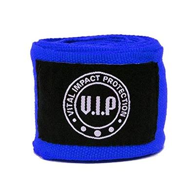 VIP Men's Boxing Hand Protective Wraps, Blue, 2 Metres UK