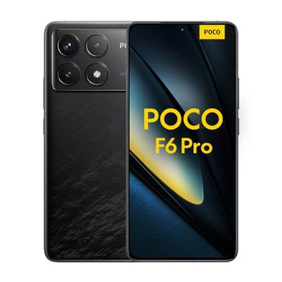 POCO F6 Pro, Snapdragon® 8 Gen 2, 50MP triple camera, 120W HyperCharge, 5000mAh, 12GB+256GB, Black