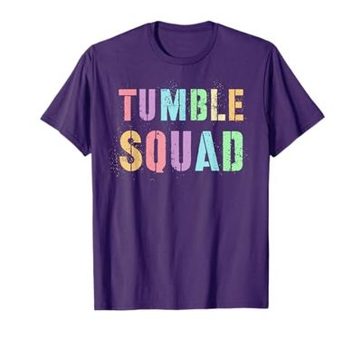 Sassy Ginnast TUMBLE SQUAD Acrobat Girl Balance Squad Dance Maglietta