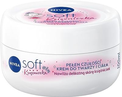NIVEA Crema intensa idratante Soft Princess, 100 ml