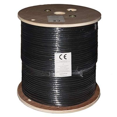 Connetto - fast kabel u/utp för nätverk kategori 6 awg24 koppar för utomhusbruk 305 m
