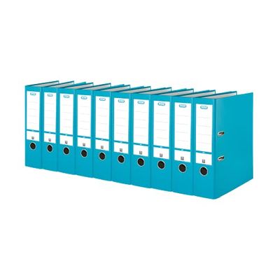 Elba Smart Pro+ 10456TS Fichier A4 8 cm Spine Interchangeable Spine Etiquette 10 Items Turquoise