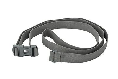 Vaude - Alça de ombro, para malas de viagem de bicicleta, malas aqua, fivela de 2,5 cm, cor preta