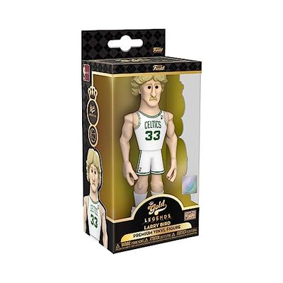 Funko Gold 5" NBA Legends: Celtics - Larry Bird - 1/6 Odds for Rare Chase Variant - Collectable Vinyl Action Figure - Birthday Gift Idea - Official Merchandise - Ideal Toy for Sports Fans and Display