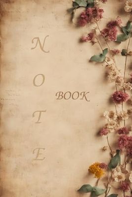 The vintage blossom: Vintage Note Book,120 pages (Lined 6x9 )