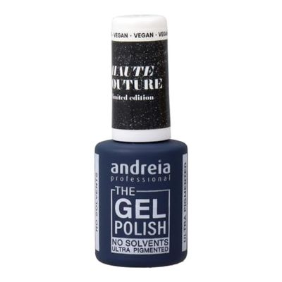 Andreia Esmalte de uñas en Gel Haute Couture Negro Ha1