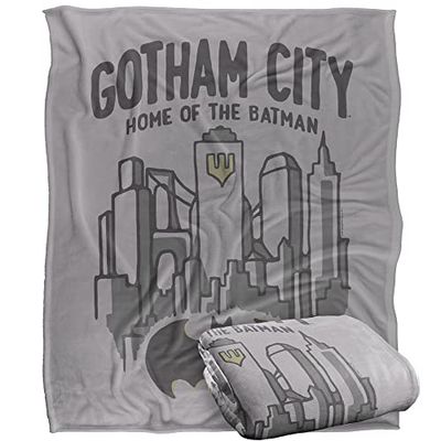 BATMAN Silky Touch Super Soft Throw Blanket 152 x 127 cm