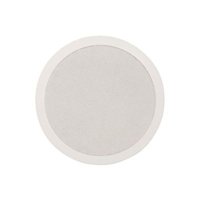Adastra CC8V | Quick Fit Recessed Ceiling Speaker Suitable for both 100V or 8ohm Install | 8", White