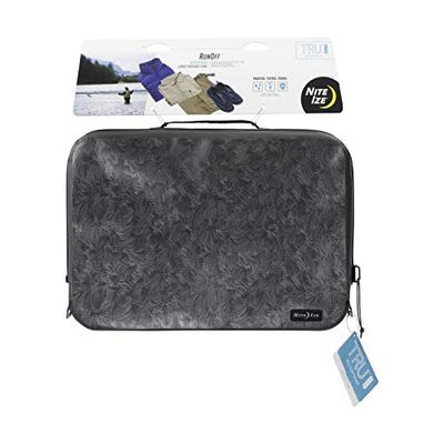 NITE Ize Unisex – vuxen väska runoff storlek L svart NI-ROCL-09-R3, stor packing kub