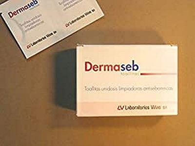 Dermaseb Champú 3 en 1, paquete de 1 unidad (1 x 400 ml).