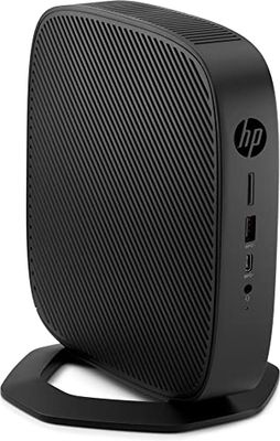 HP t540 - Client léger - USFF - 1 x Ryzen Embedded R1305G / 1.5 GHz - RAM 4 Go - Flash 32 Go - eMMC - Radeon Vega 3-1GbE, Bluetooth 5.2, Wi-FI 6 - Hérisson OS - Noir
