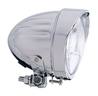 Customacces FA0005J Farol auxiliar, diâmetro 115 mm, cor cromada