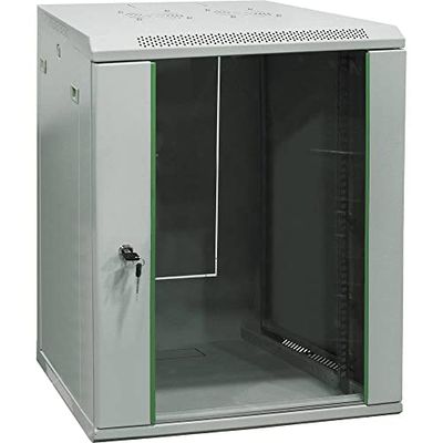 Renkforce RF-NC-140 Caja de Pared 19 (Ancho x Alto x Profundidad) 600 x 816.2 x 450 mm 16 UH Gris (RAL 7035)