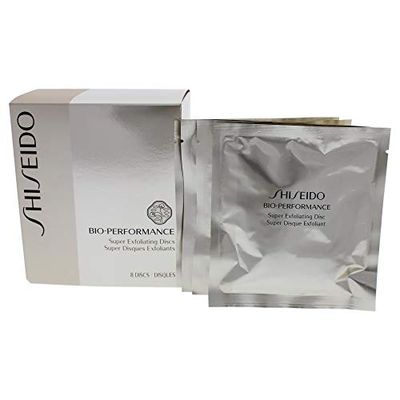 Shiseido Bio-Performance Super Exfoliating Discs unisex, rengöringsskum 8 x 2 ml, 1-pack (1 x 16 ml)