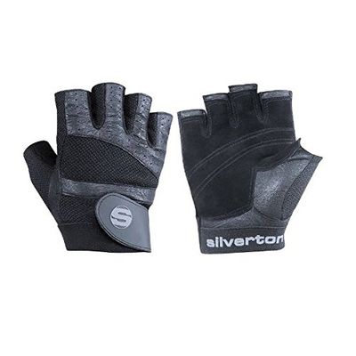 Schmidt Sports Uomo Silver TON Training Guanto PRO Plus, Uomo, 43143, Nero, L
