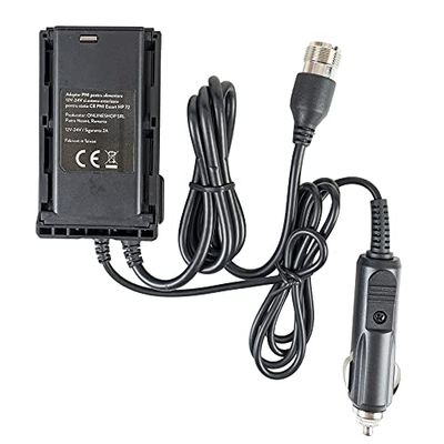 Adaptador PNI para Fuente de alimentación 12V-24V y Antena Exterior para Radio CB portátil PNI Escort HP 72