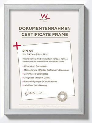 walther design cadre photo argent 15 x 20 cm Construction Design Frame JK520S