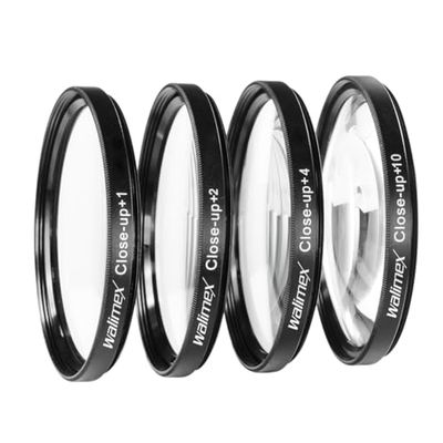 Walimex Close up Makrolinsen-Set 62mm inkl. +1/+2/+4/+10 Dioptrien