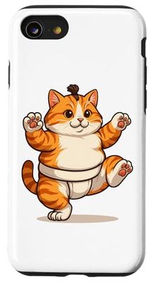 Gatti Sumo-Wrestling Arti marziali Lottatore-Sumo Custodia per iPhone SE (2020) / 7 / 8