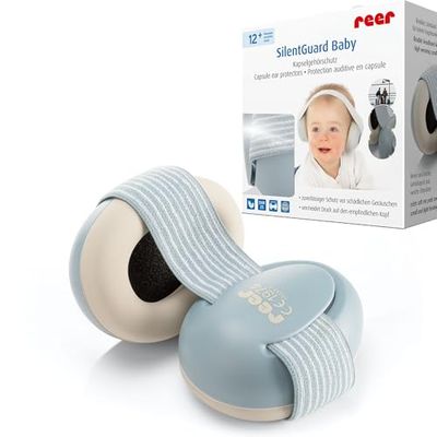 Reer SilentGuard Baby Ear Muffs, Sky Blue