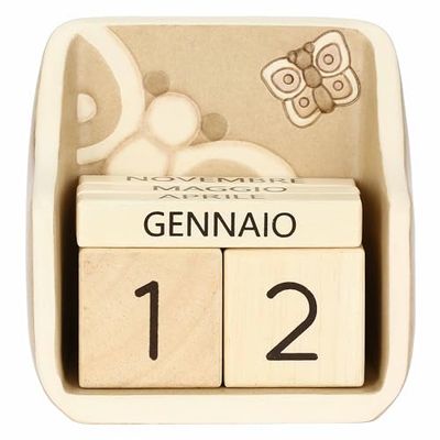 THUN Iconic Elegance Ceramic Desk Calendar