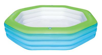 Bestway Piscine familiale octogonale Deluxe - 229 x 50 cm