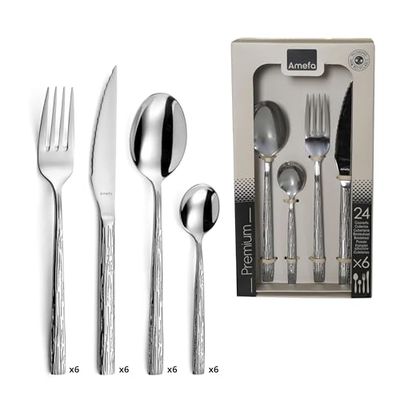 Calligraphy - Set di posate 24 pezzi